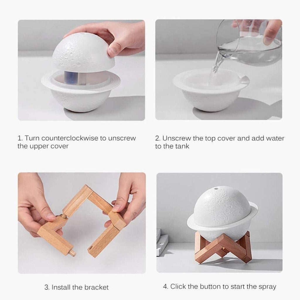2 in 1 Planet Humidifier