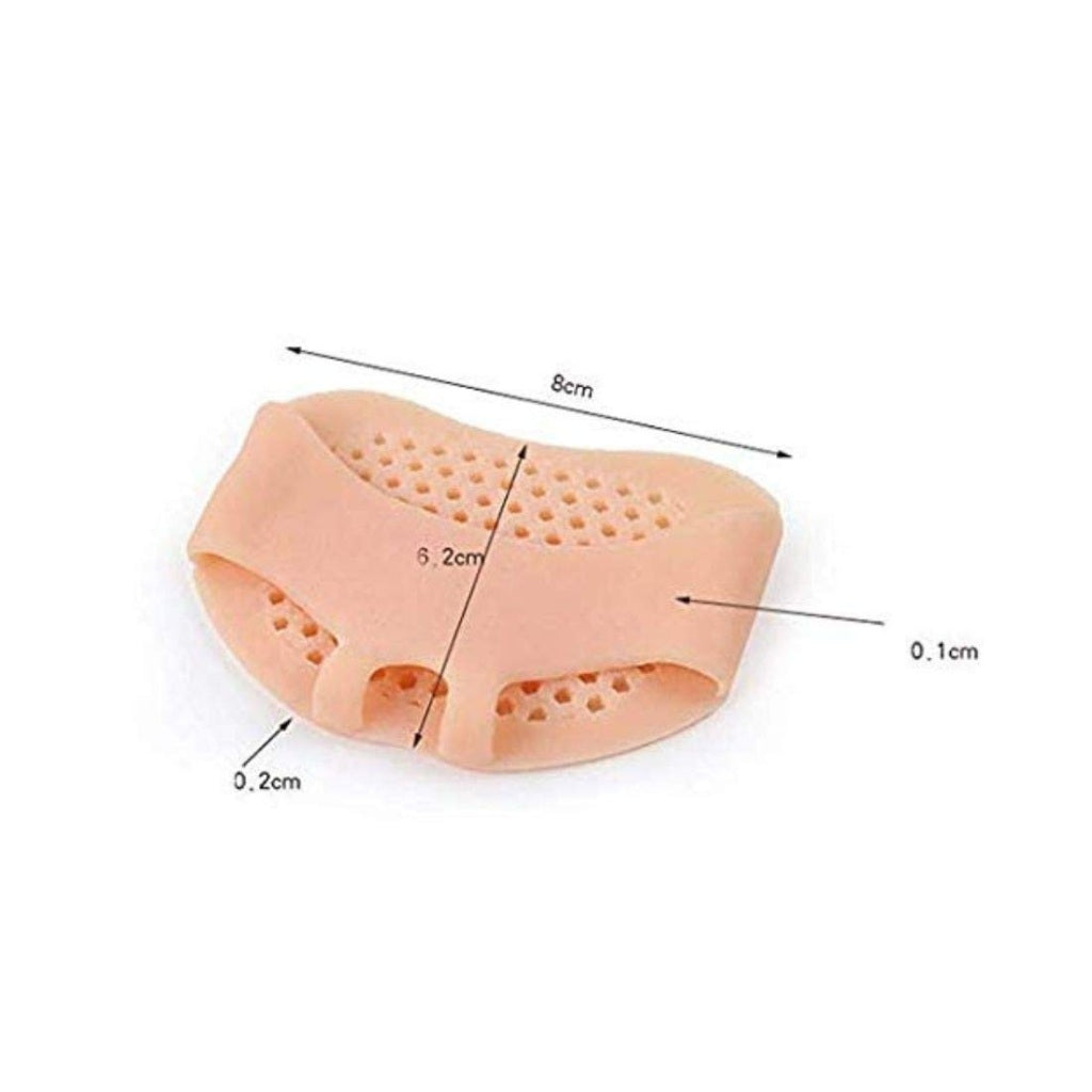 Silicone Gel Half Toe Sleeve for Pain Relief (Free Size)