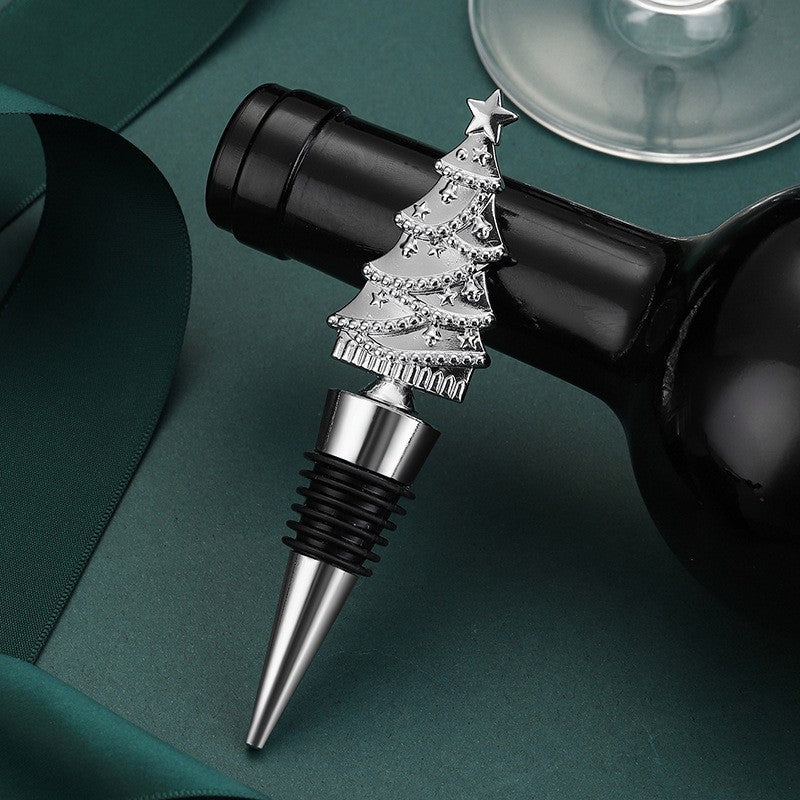 Creative Christmas Tree Wine Stopper Sealed Wine Bottle Stopper