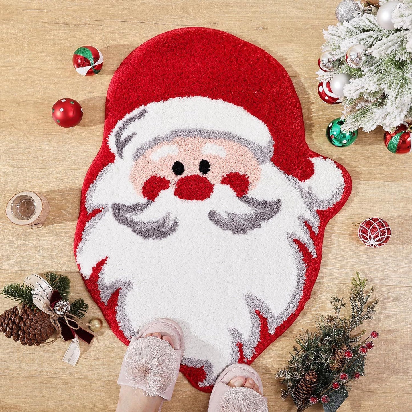 Nordic Christmas Tree Floor Mat