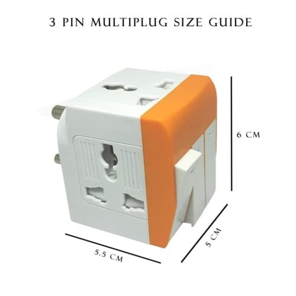 3 Way Plug Adapter Mobile Accessories