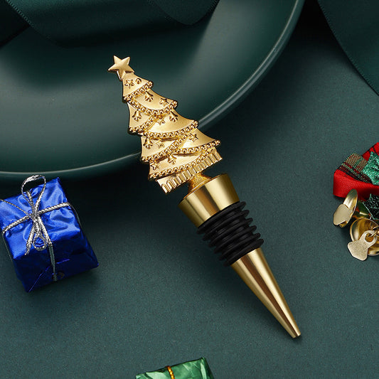 Creative Christmas Tree Wine Stopper Sealed Wine Bottle Stopper