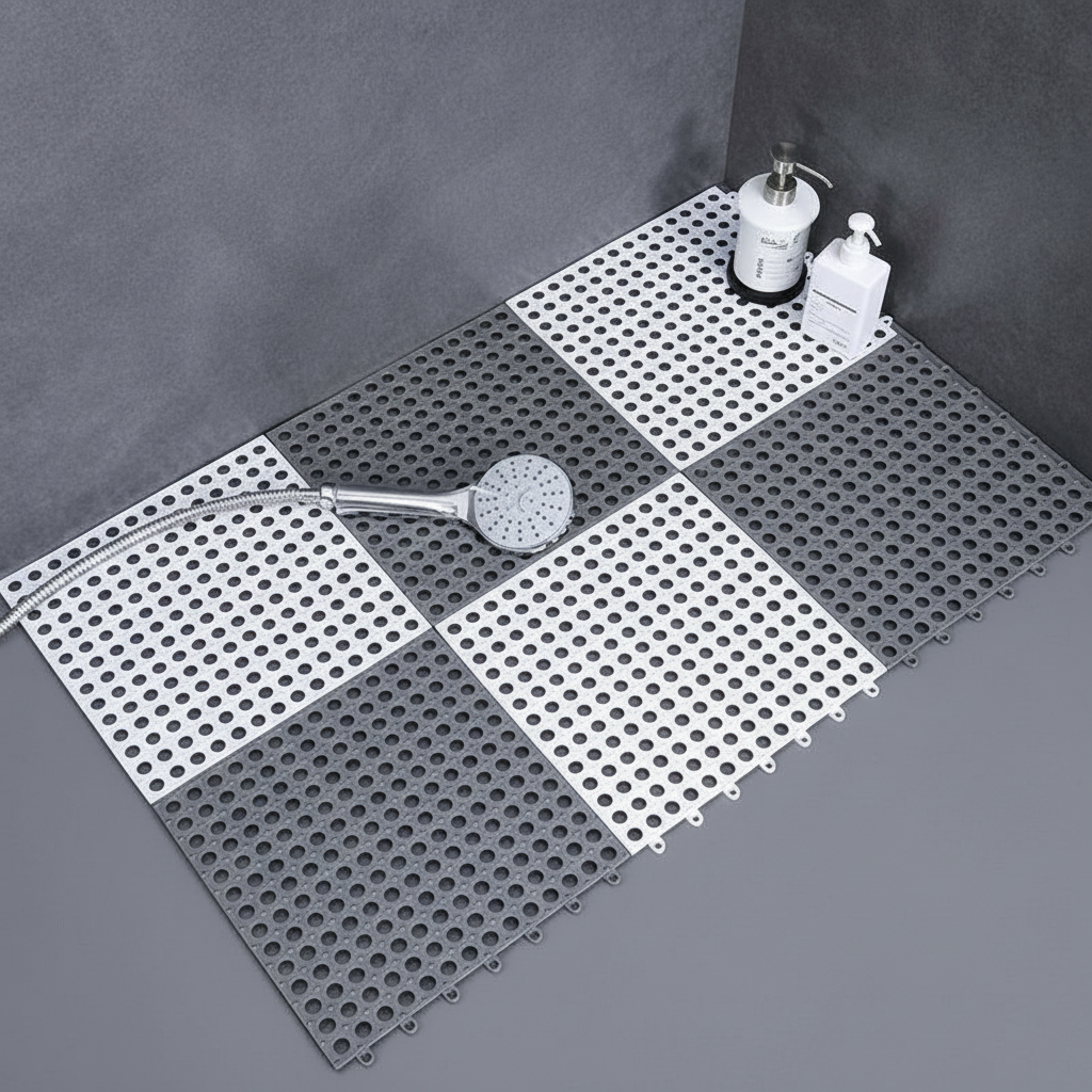 Interlocking Floor Mat For Bathroom