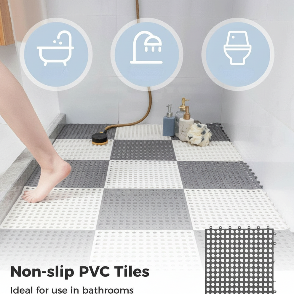 Interlocking Floor Mat For Bathroom