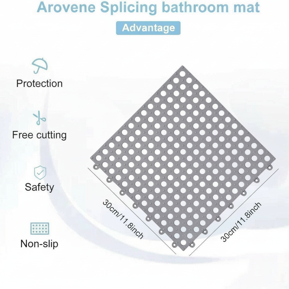 Interlocking Floor Mat For Bathroom