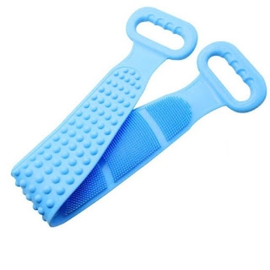 Silicone Body Scrubber Belt Bath Belt Cleaning Accessories