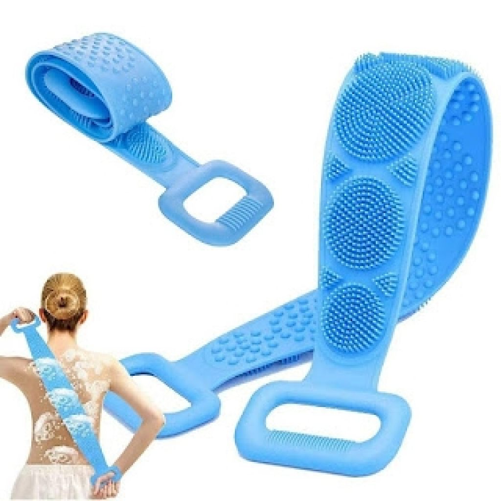 Silicone Body Scrubber Belt Bath Belt Cleaning Accessories