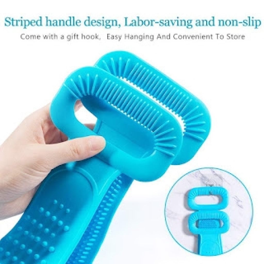 Silicone Body Scrubber Belt Bath Belt Cleaning Accessories