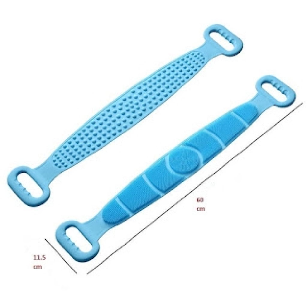 Silicone Body Scrubber Belt Bath Belt Cleaning Accessories