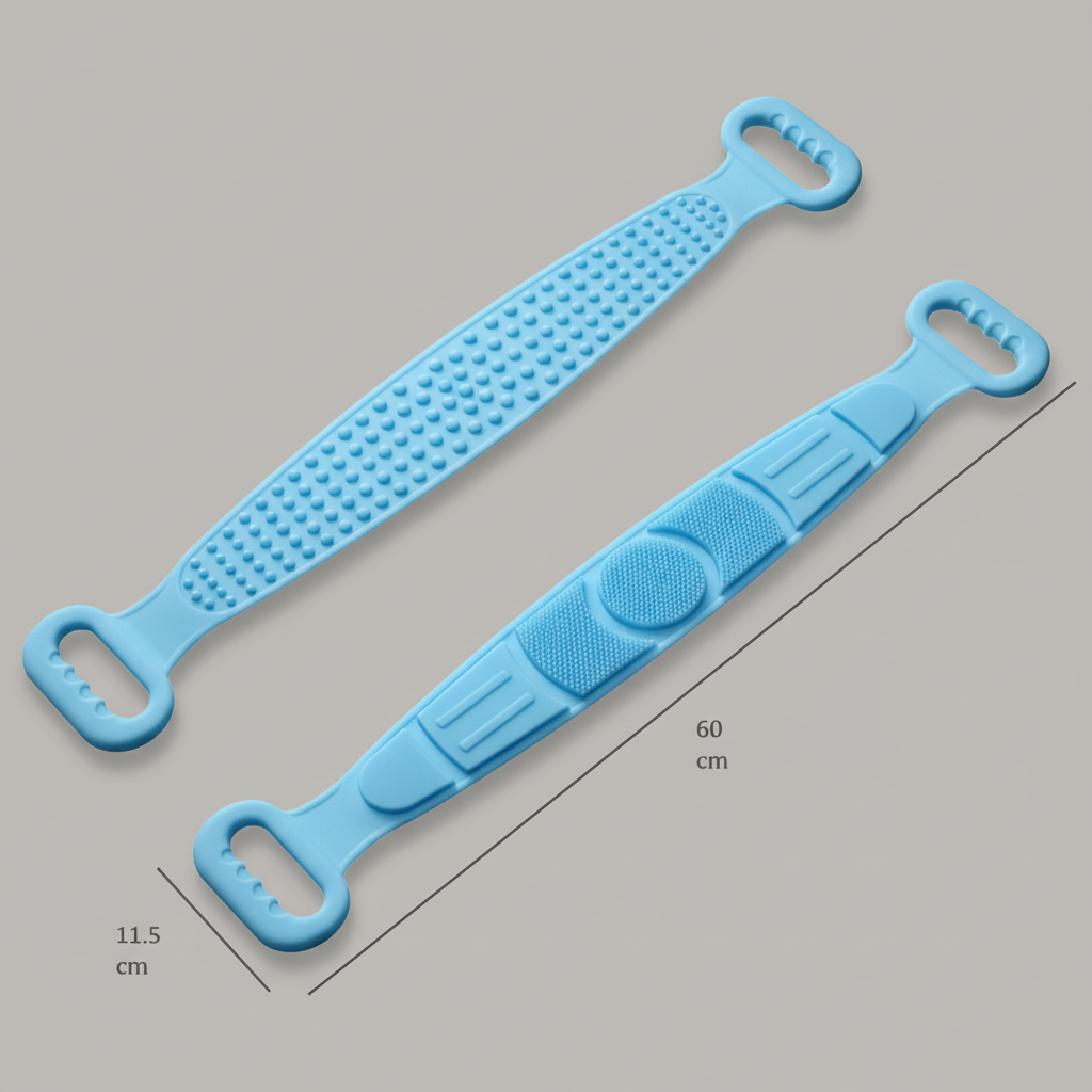 Silicone Body and Back Scrubber