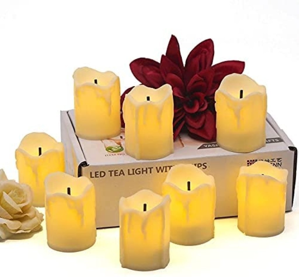 Candle Led Light Battery Operated 1 pcs Home Improvement