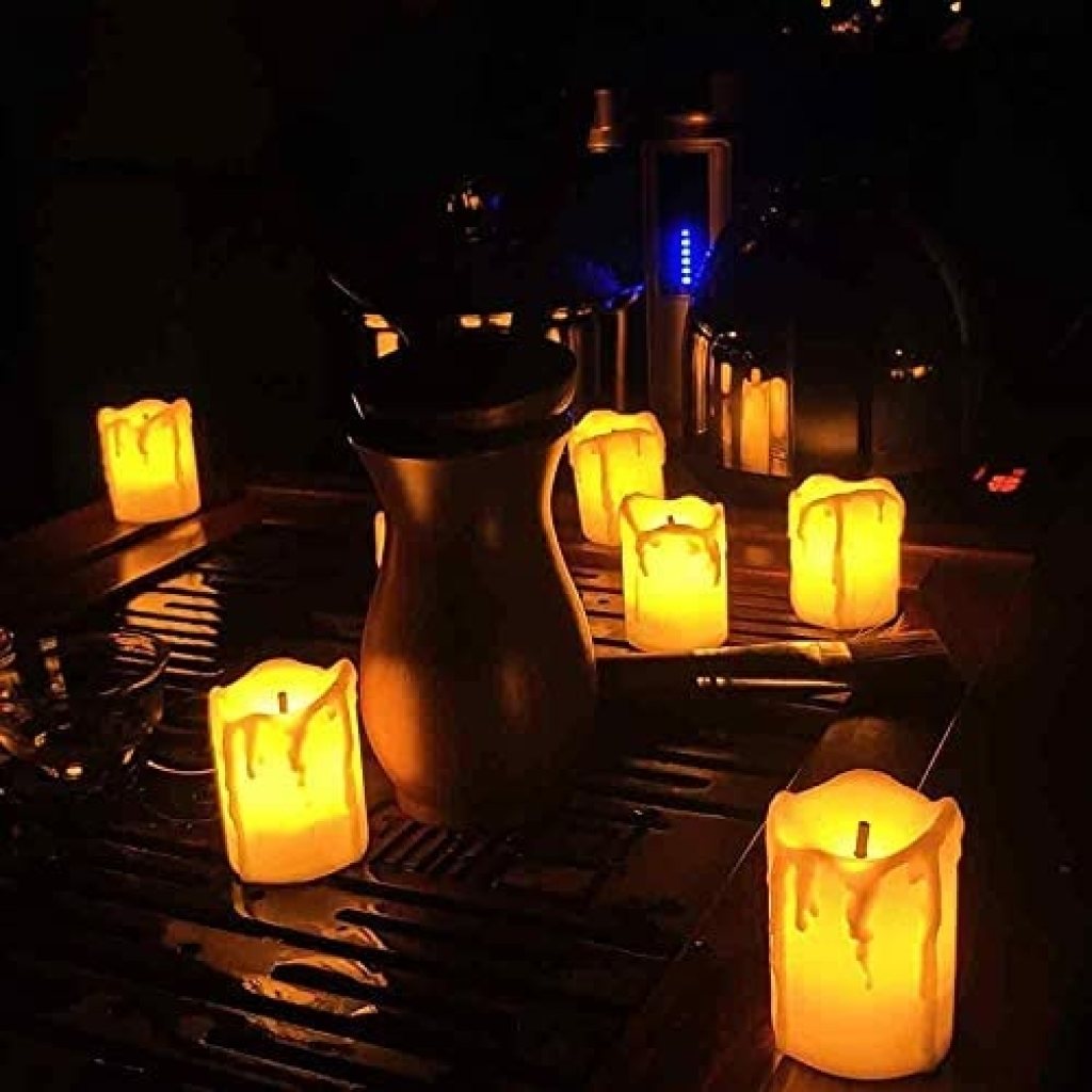 Candle Led Light Battery Operated 1 pcs Home Improvement