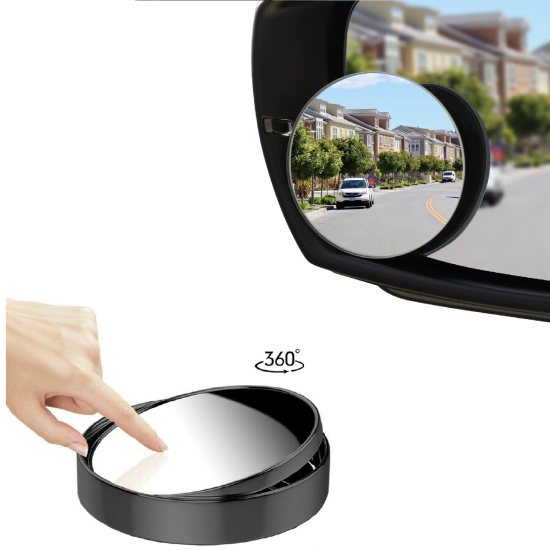 Car Blind Spot Mirror Outdoor, Pack of two.