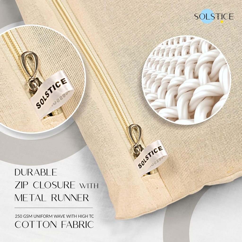 Cotton Saree Storage Bag with Zip (16" × 14")