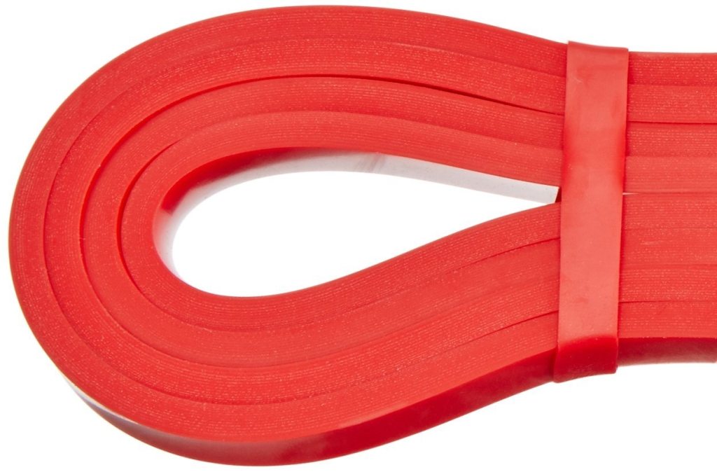 Red Heavy Resistance Pull Up Band Gym accessories