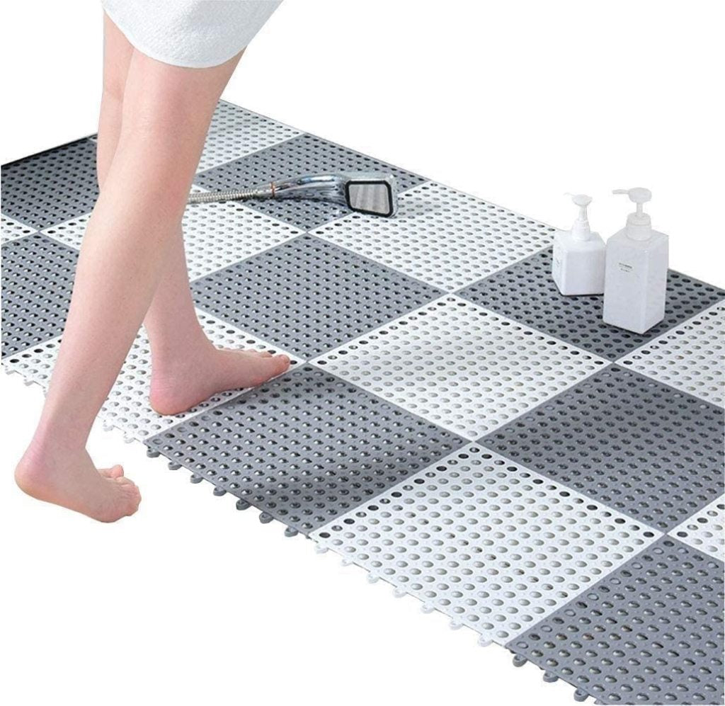 Interlocking Floor Mat For Bathroom 1 pcs Bathroom Accessories