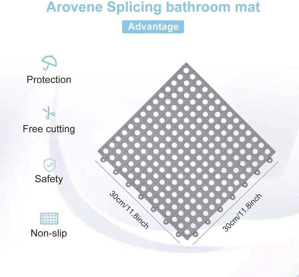 Interlocking Floor Mat For Bathroom 1 pcs Bathroom Accessories