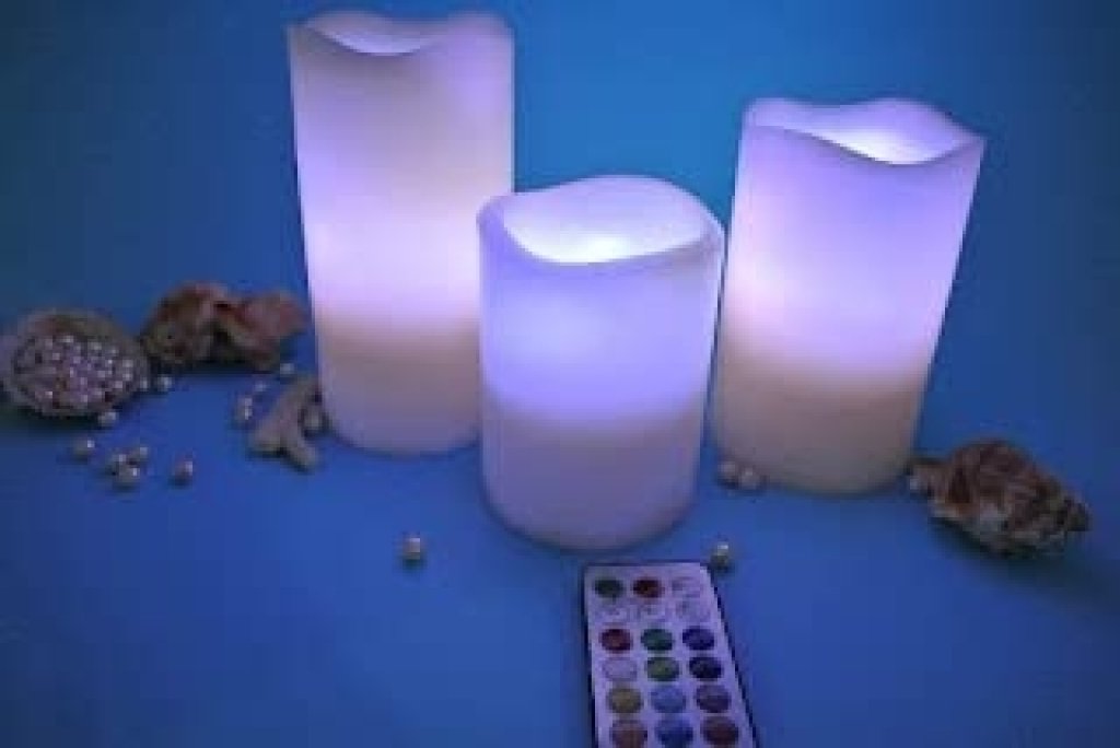 LED Luma Candle With Remote Control