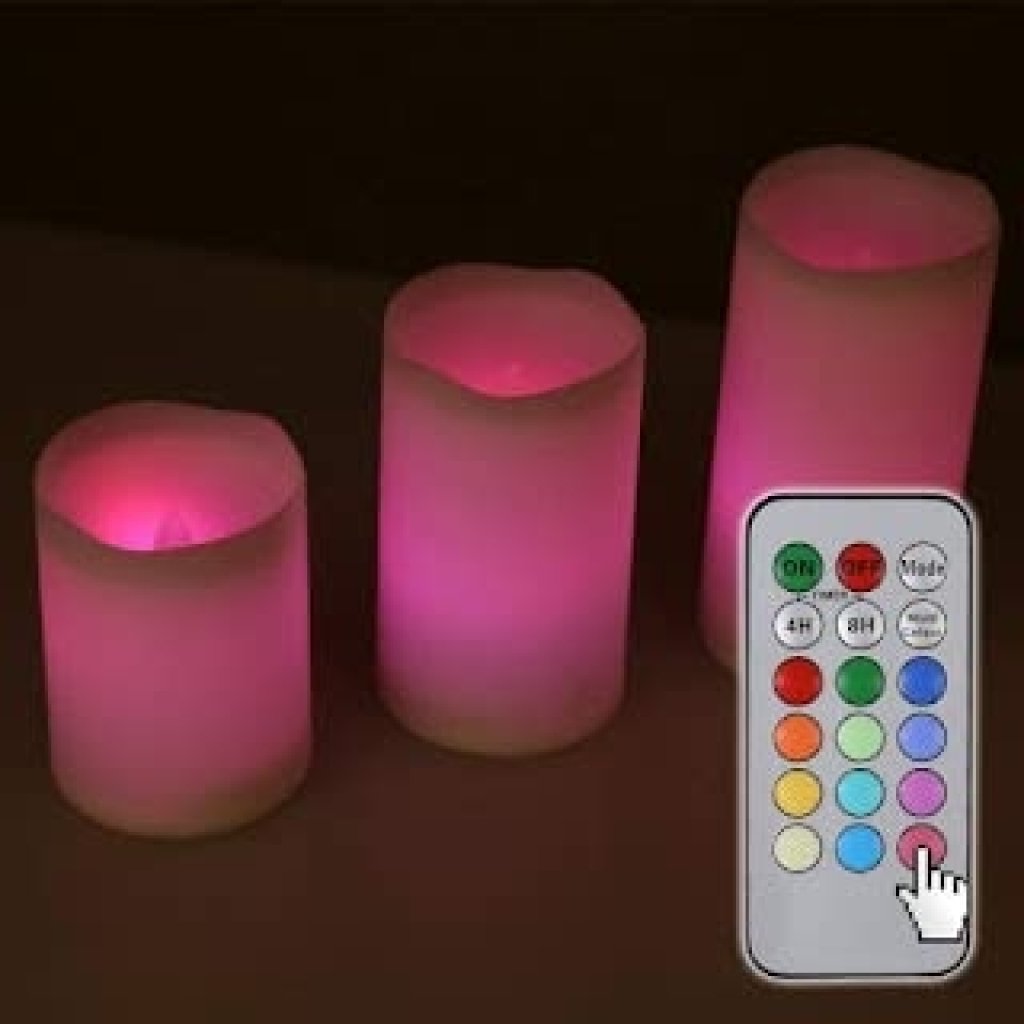 LED Luma Candle With Remote Control