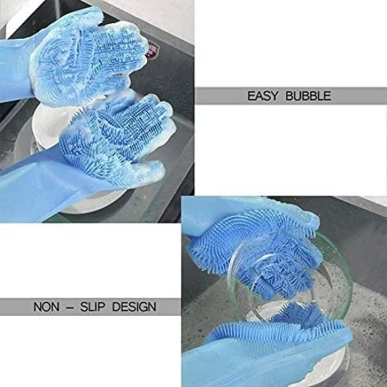 Silicon Gloves Hand Gloves Cleaning Accessories