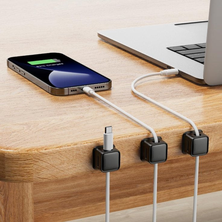 Self-Adhesive Magnetic Cable Holder