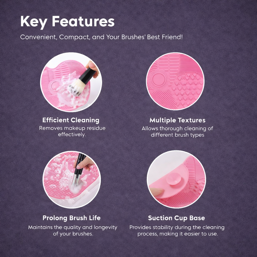 Makeup Brush Cleaner Pad