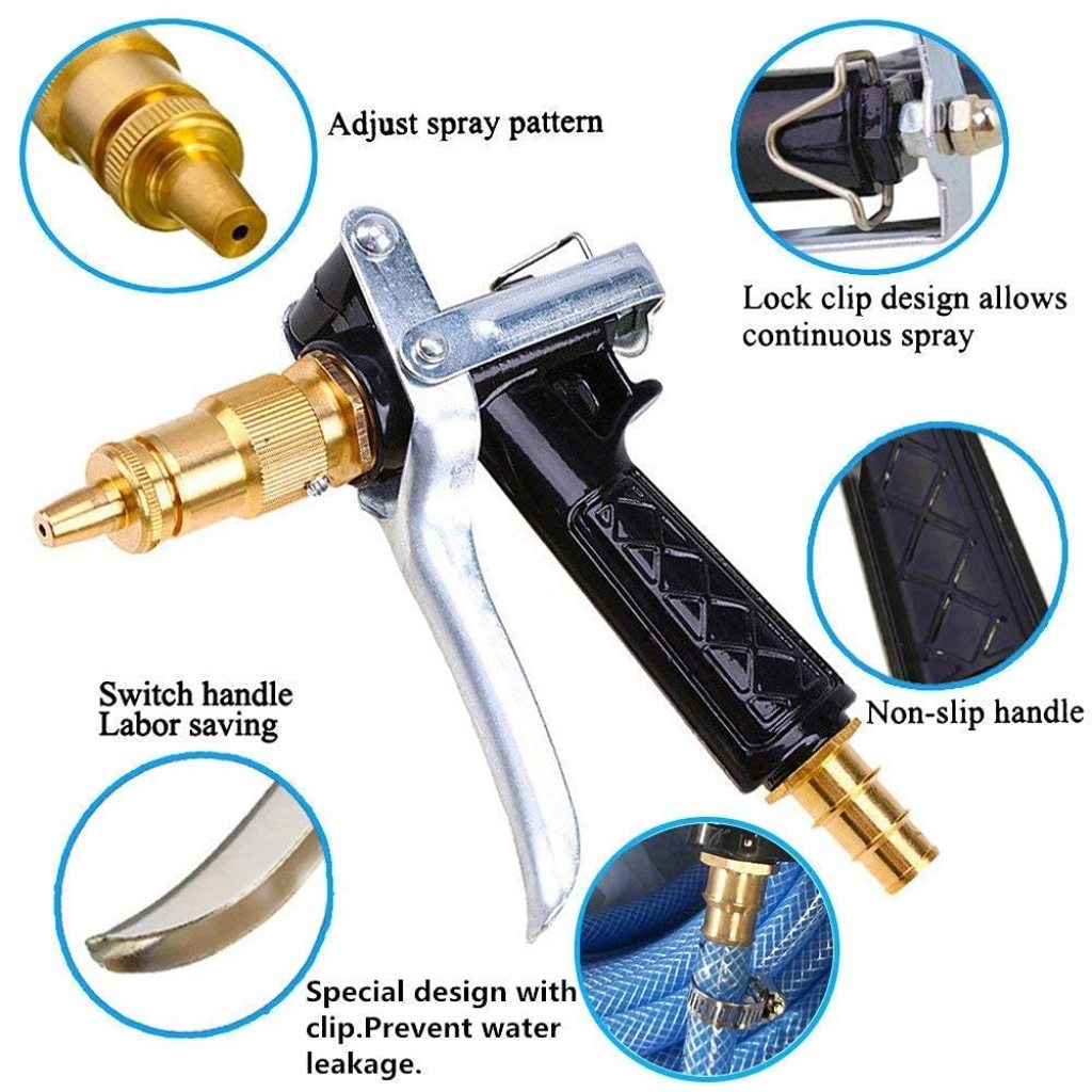 Metal Water Spray Gun Outdoor