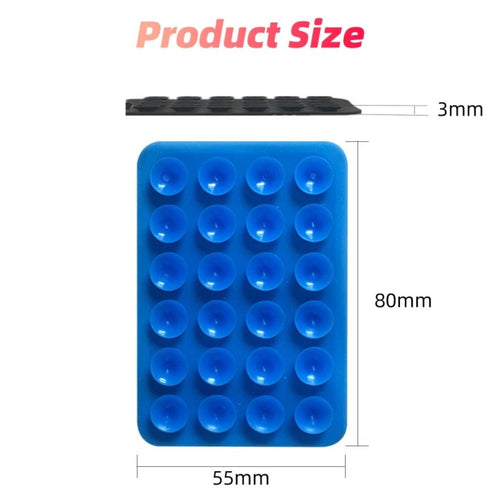 DukaanJi Suction Phone Sticker Silicone Grip