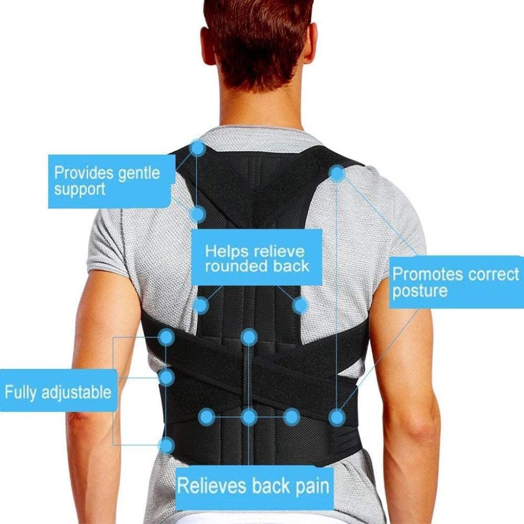 Heavy Back Support Posture Belt for Pain Relief Personal Care