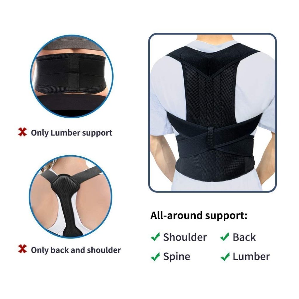 Heavy Back Support Posture Belt for Pain Relief Personal Care