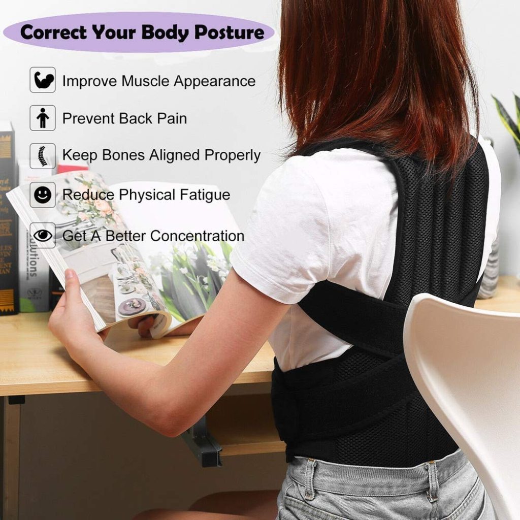 Heavy Back Support Posture Belt for Pain Relief Personal Care