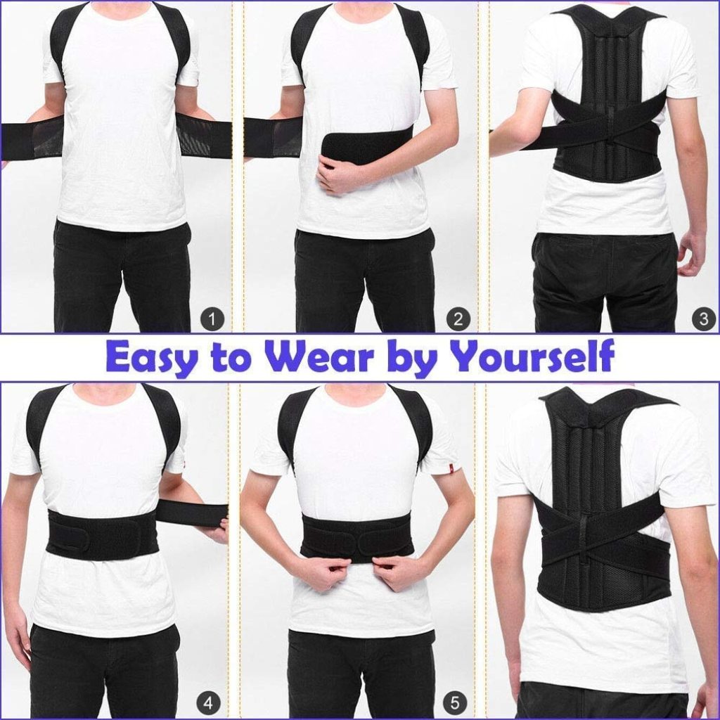 Heavy Back Support Posture Belt for Pain Relief Personal Care