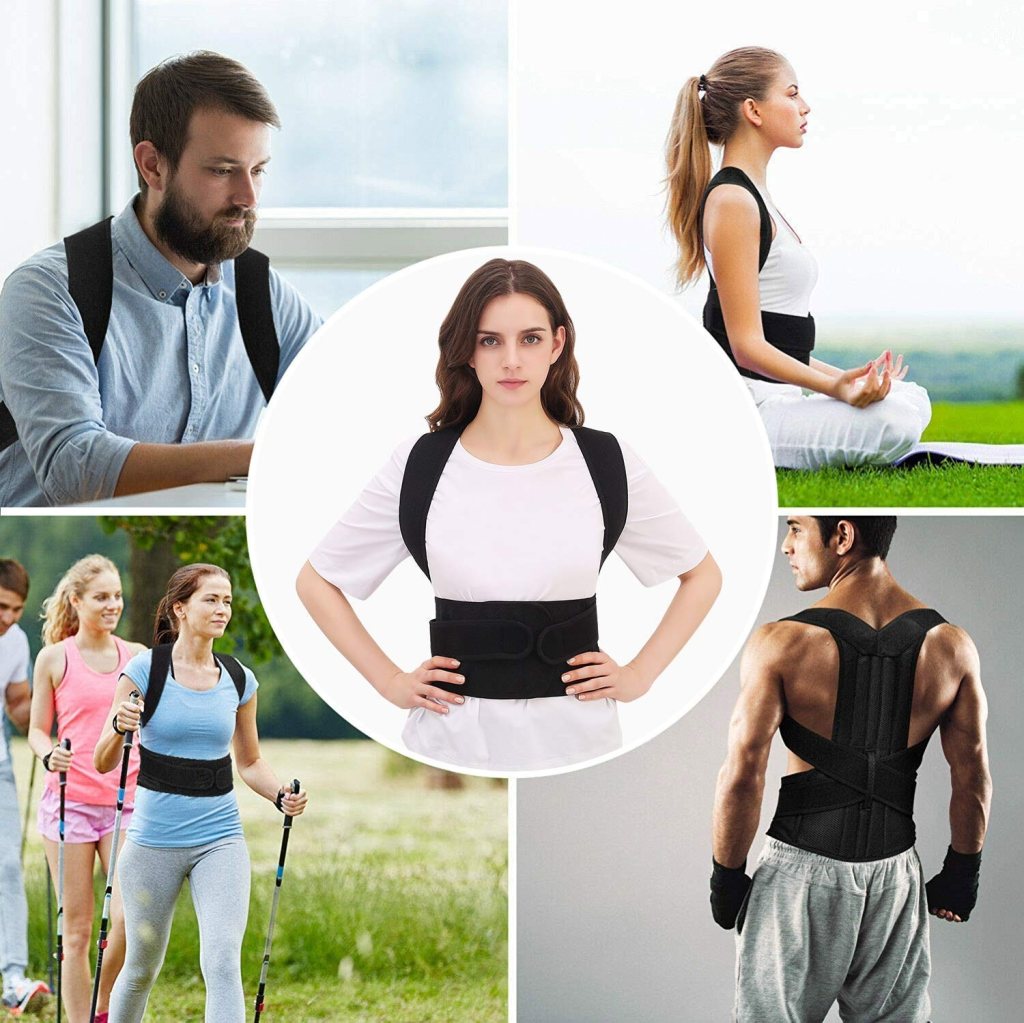 Heavy Back Support Posture Belt for Pain Relief Personal Care