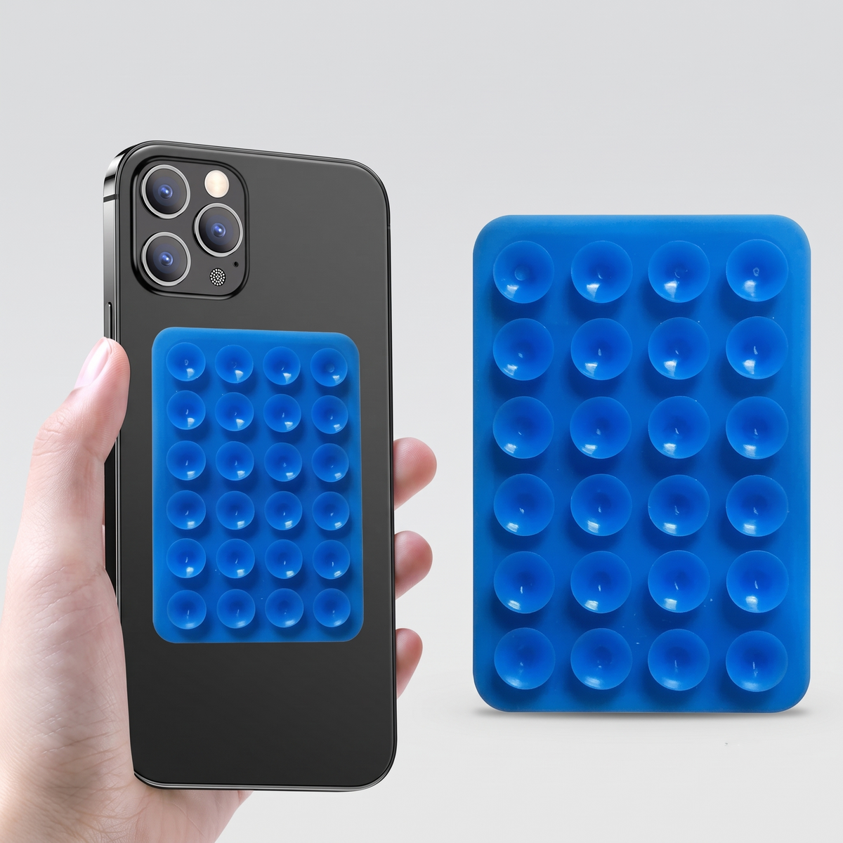 DukaanJi Suction Phone Sticker Silicone Grip