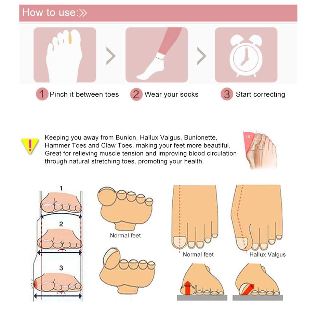 Silicone Gel Toe Separator Ring