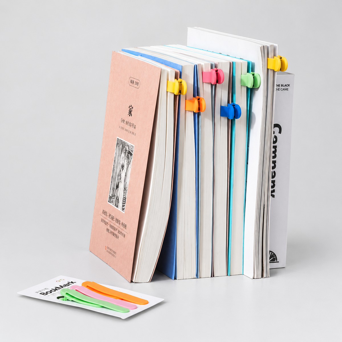 Silicone Automatic Bookmark Office & Stationery, 3 Pcs