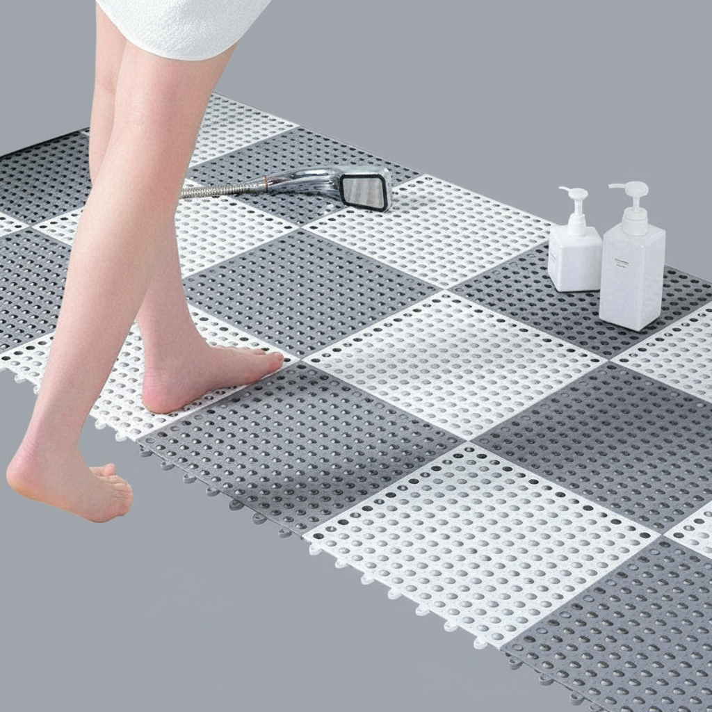 Interlocking Floor Mat For Bathroom