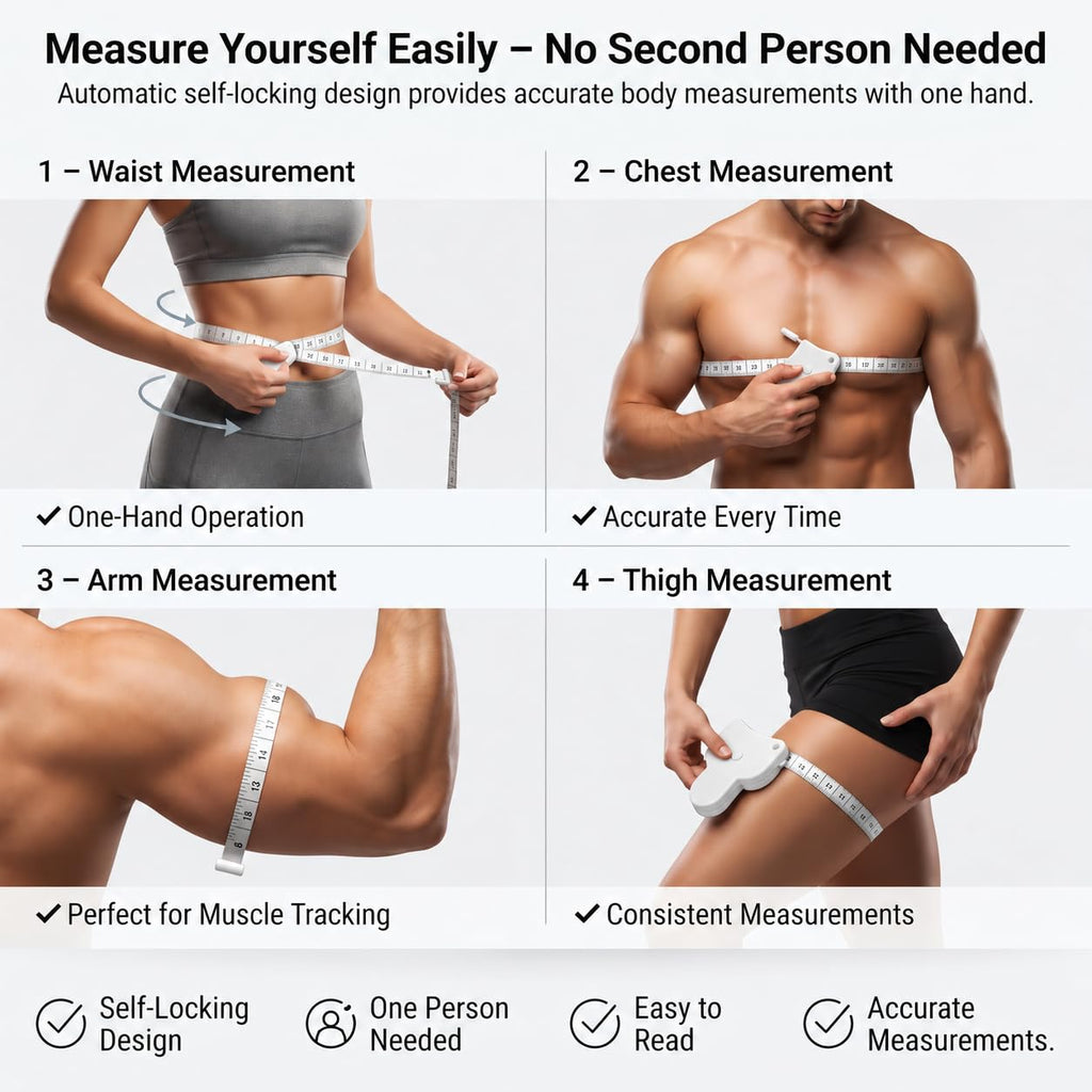 Retractable Body Measuring Tape